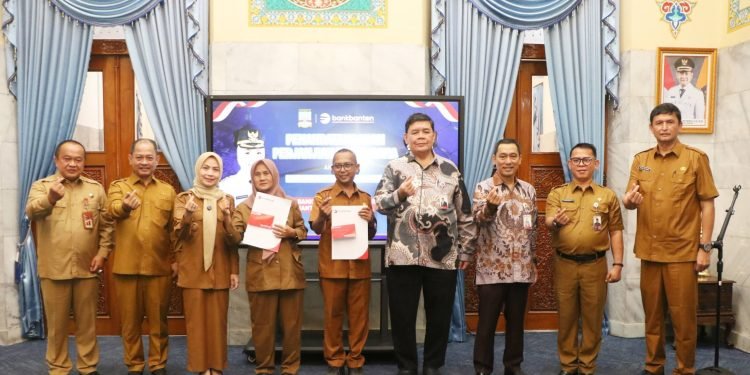 Dukung Bank Daerah, Pemkab Serang Gandeng Bank Banten Bayar Gaji PPPK