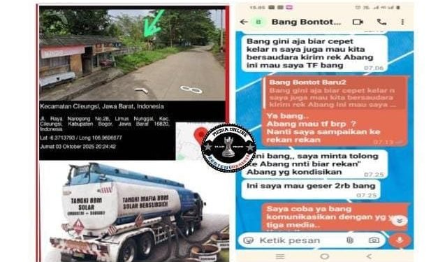 Bongkar! Mafia BBM Cileungsi: ‘Bontot’ Sogok Wartawan, Aktivis Menggugat!
