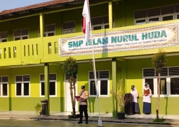 Sentuhan Humanis Bhabinkamtibmas: Sosialisasi Anti-Bullying di SMP Islam Nurul Huda Hasilkan Respon Positif