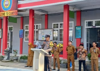 Saba Sekolah Polsek Balaraja: Bhabinkamtibmas Sentuh Hati Siswa SMK Bani Usman, Harkamtibmas Jadi Prioritas Utama