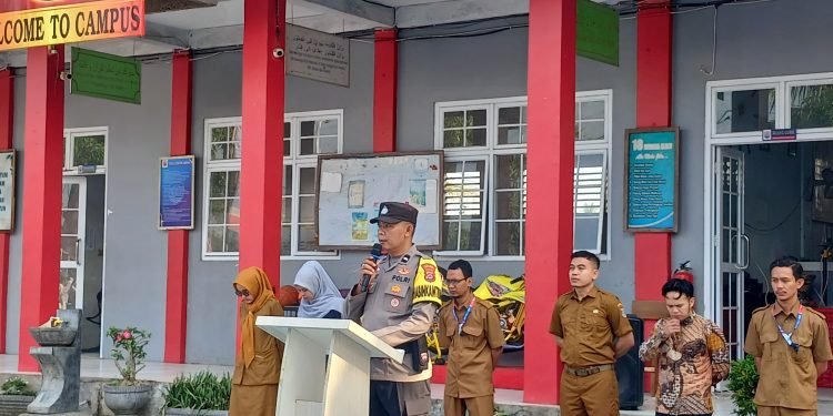 Saba Sekolah Polsek Balaraja: Bhabinkamtibmas Sentuh Hati Siswa SMK Bani Usman, Harkamtibmas Jadi Prioritas Utama