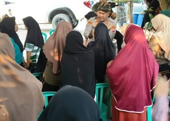 Limbah Jadi Berkah: Kapolres Serang Kagumi Kreativitas Emak-Emak Pengrajin Desa Tegal Maja