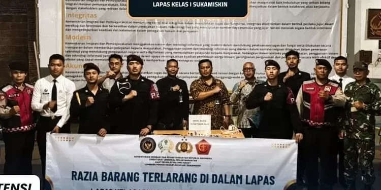 Lapas Sukamiskin Bersih-Bersih: Sinergi TNI-Polri Sikat Habis Barang Terlarang