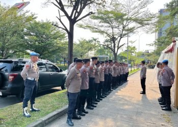 Polres Serang Siaga Penuh: Amankan Proses Dekontaminasi Cesium-137 di Cikande!