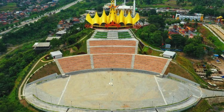 Megahnya Amphitheater Siger Park: Ikon Baru Pariwisata Lampung dari ASDP