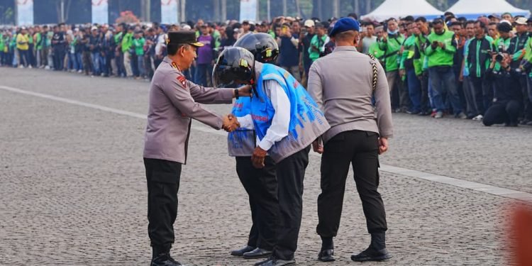 Kapolri Gandeng Ojol Jaga Jakarta: Sinergi Kuat Ciptakan Kamtibmas Kondusif