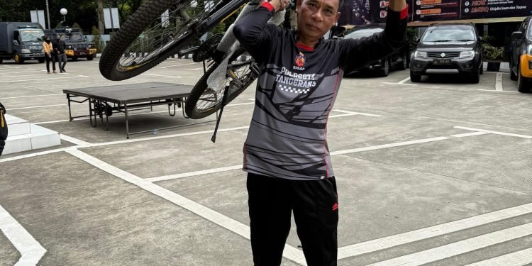 Gowes Santai Polresta Tangerang: Kapolsek Kronjo Eratkan Silaturahmi dengan Wartawan