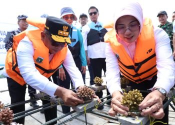 Carita Jadi Laboratorium Konservasi Laut, Gubernur Andra Soni Pimpin Aksi Nyata