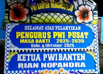 Ketua PWI Banten Rian Nopandra Akan Hadiri Pelantikan PWI Pusat di Solo