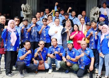 Solidaritas Membara, 50 Anggota PWI Banten Beri Dukungan Pelantikan Pengurus PWI Pusat di Solo