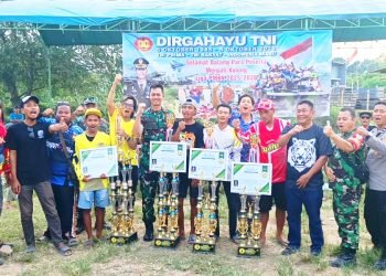 HUT TNI ke-80: Kodim 0602/Serang Gelar Lomba Merpati Kolong Meriah Bersama PMKN