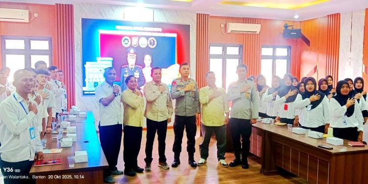 Garda Terdepan Pangan Sehat: Polres Serang Latih Relawan Dapur Bergizi Gratis
