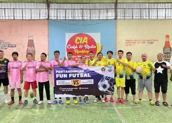 Fun Futsal SIWO PWI Banten vs UNSERA FC: Silaturahmi yang Penuh Semangat dan Sportivitas