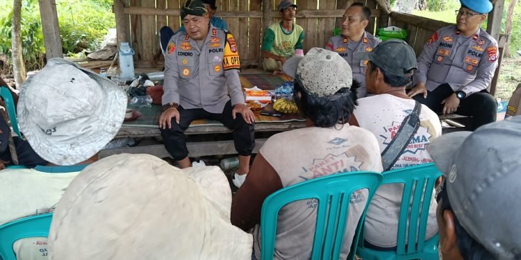 Kapolres Serang ‘Ngariung’ Bareng Petani, Ketahanan Pangan Jadi Prioritas