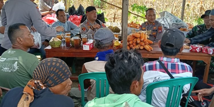 Ngariung Iman Ngariung Aman: Kapolres Serang Dengarkan Aspirasi Petani, Wujudkan Polri yang Humanis dan Dekat dengan Rakyat
