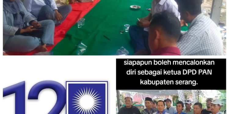 Dua Kubu Saling Sikut Jelang Musda, PAN Kabupaten Serang di Ambang Perpecahan!
