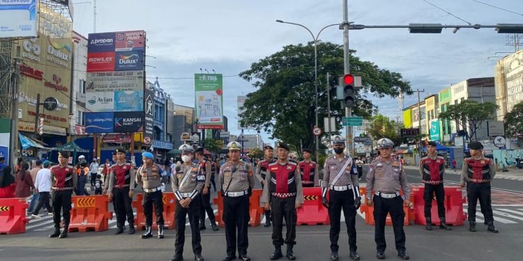 Polri Amankan CFD Depok: Sinergi Humanis Jaga Ruang Publik Aman dan Nyaman
