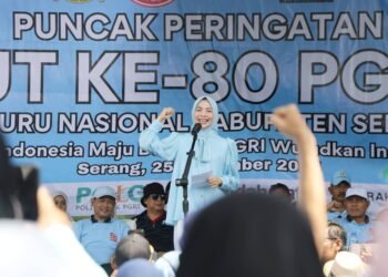 Bupati Serang Tegaskan Komitmen Tingkatkan Kompetensi dan Kesejahteraan Guru