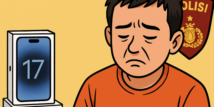 Drama Pencurian 15 iPhone di Lampung: Motif Rumah Tangga, Pengiriman Misterius, hingga Penangkapan Pelaku