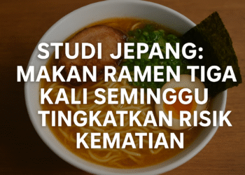 Studi Jepang: Makan Ramen Tiga Kali Seminggu Tingkatkan Risiko Kematian