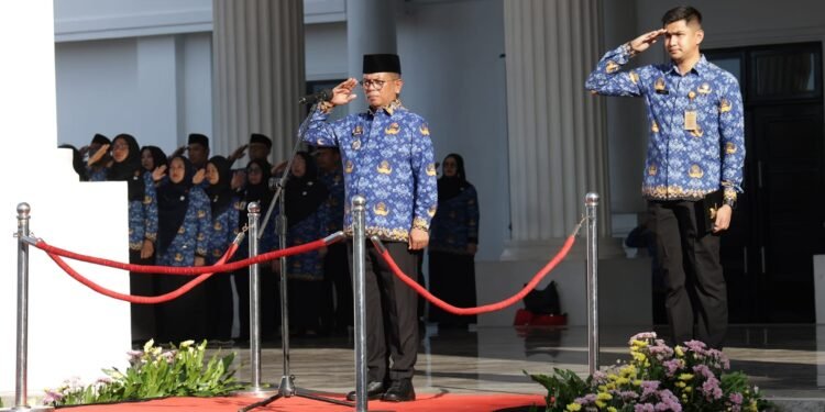 Gubernur Andra Soni Tekankan Soliditas ASN dan Transformasi Digital pada Peringatan HUT ke-54 Korpri Banten