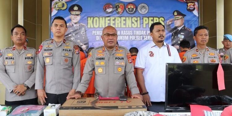 Polres Serang Tuntaskan 1.009 Kasus Kriminal dalam Empat Tahun, Capai Clearence Rate 100 Persen