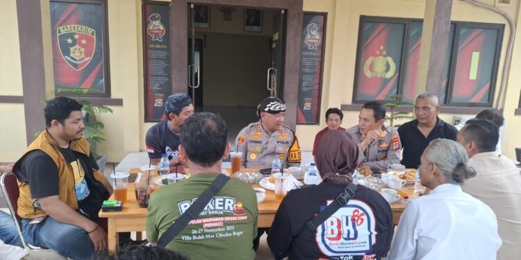 Ngariung Kapolres Serang dan Wartawan: Perkuat Sinergi Informasi Publik dan Transparansi Kinerja Polri