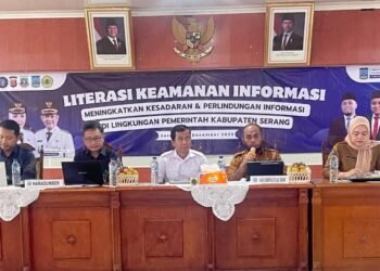 Lindungi Data Pribadi, Diskominfo Kabupaten Serang Edukasi ASN Soal Keamanan Informasi