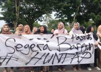 Bosan Janji Tanpa Bukti, Warga Huntara Turun Gunung Tagih Rumah Tetap ke Pemkab Lebak