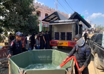 Randurlap dan Water Treatment Polri Perkuat Bantuan untuk Korban Bencana di Tiga Provinsi