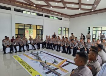 Operasi Lilin Maung 2025, Polres Serang Fokus Pengamanan Jalur Arteri dan Kawasan Industri
