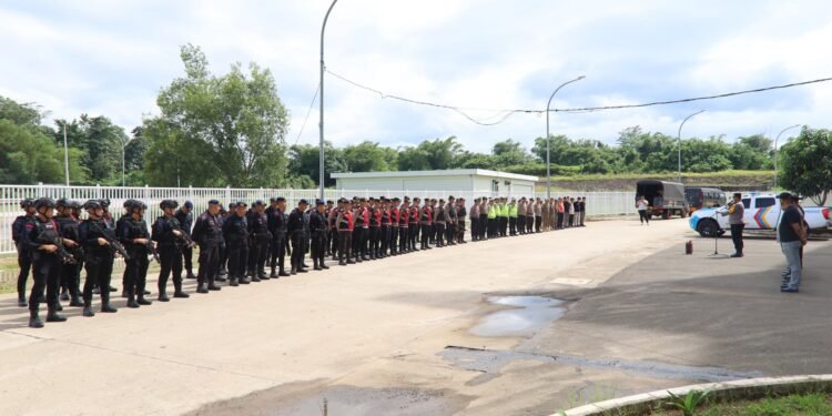 Pengamanan Ketat Warnai Laga Dewa United Banten FC Kontra Persis Solo