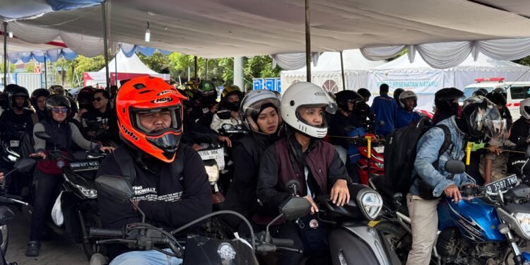Lonjakan Kendaraan Roda Dua Warnai Penyeberangan Jawa–Sumatera Jelang Nataru