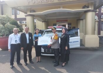 Polres Serang Terima Ambulans dari BRI, Perkuat Respons Darurat dan Kemanusiaan