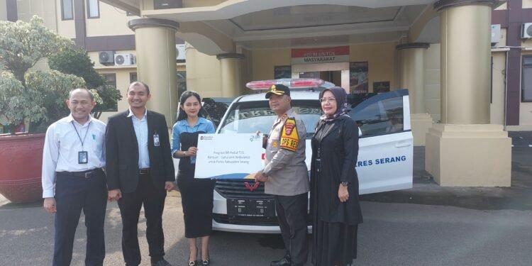 Polres Serang Terima Ambulans dari BRI, Perkuat Respons Darurat dan Kemanusiaan