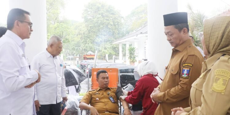 Kabupaten Serang Jadi Lokasi Perdana Gerakan Donor Darah dari Desa untuk Indonesia