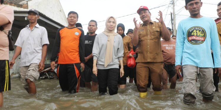 Ratu Zakiyah Turun Langsung Terjang Banjir BCP 2, Dorong Penanganan Banjir Jangka Panjang