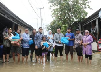 Sumbangan ASN Pemkab Serang Ringankan Beban Warga Terdampak Banjir