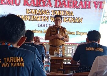 Kadis Sosial Buka Temu Karya Daerah Karang Taruna Way Kanan 2026, Dorong Pemuda Inovatif dan Berdaya Saing