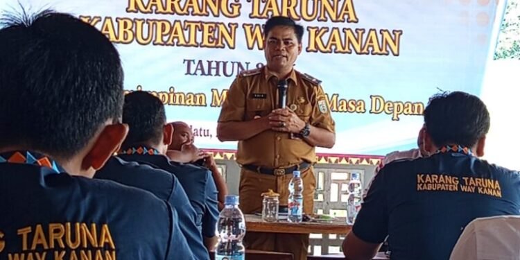 Kadis Sosial Buka Temu Karya Daerah Karang Taruna Way Kanan 2026, Dorong Pemuda Inovatif dan Berdaya Saing