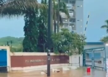 Banjir Kepung Permukiman dan Kawasan Industri Cilegon