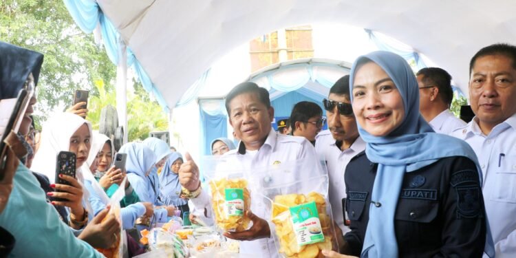 Bazar Murah Ramadhan Digelar di Jawilan, Bupati Serang Pastikan Stok Pangan Aman dan Harga Stabil